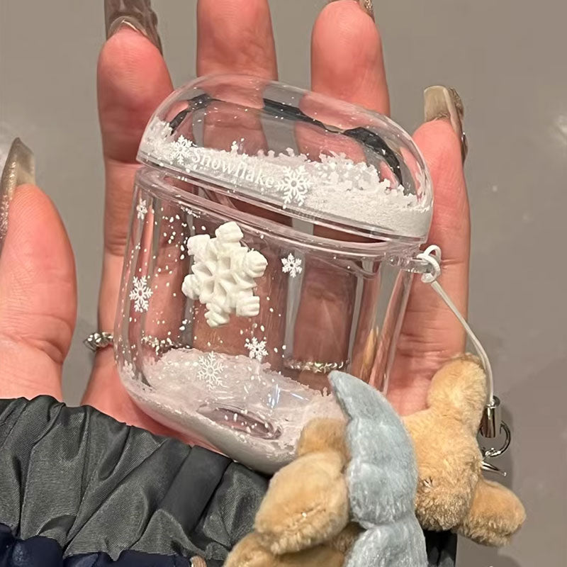 Quicksand Snowflake Headphone Cover